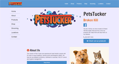 Desktop Screenshot of petstucker.com